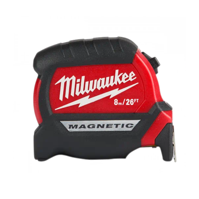 Trena de Aço Magnético 8 Metros x 25mm 48-22-0326 MILWAUKEE-96ae0f1e-78db-4282-ab94-e292c210348e