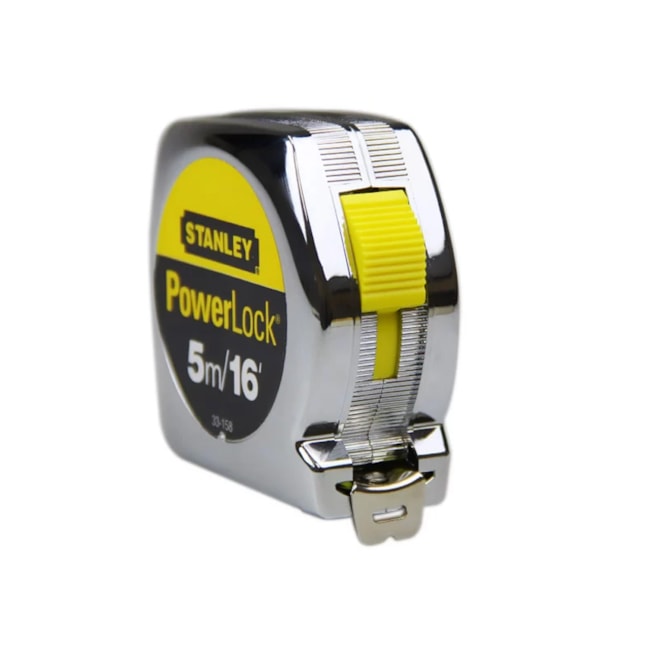 Trena de Bolso Curta 5 Metros Powerlock 33-158 STANLEY-a362021f-903b-4bc0-990c-b5017ebd12a6