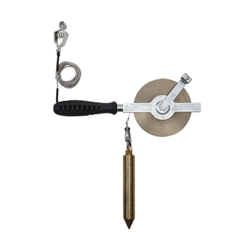 Trena de Profundidade 15 Metros com Prumo C507MDB-15M STARRETT