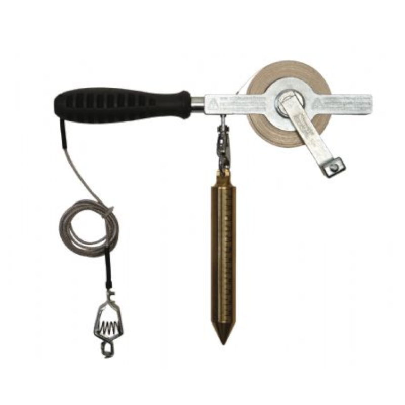 Trena de Profundidade c/ Fita de Aço Inox 15 Metros I507MDB-15M ...