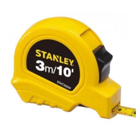 Trena em Aço 3 Metros x 10mm com Freio STHT30204-840 STANLEY-aac34193-1d7d-425e-8b39-73e2715b2d38