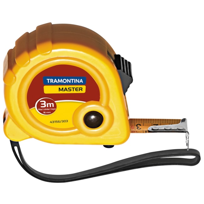 Trena em Aço 3 Metros X 25mm com Trava 43156/303 TRAMONTINA MASTER-c78113bf-d4d4-4466-9a21-12b829571620