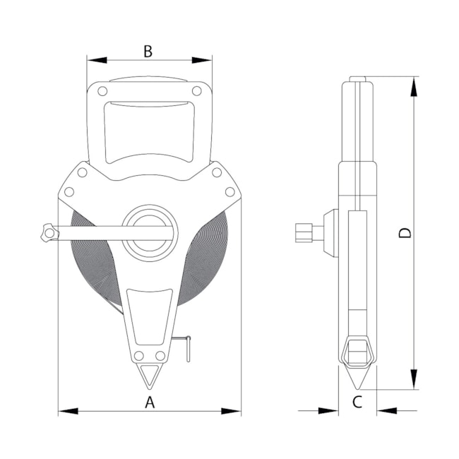 Trena em Fibra de Vidro 10 Metros 43154/011 TRAMONTINA MASTER-b779285a-507b-435e-878c-c4d8ef3b8d5d