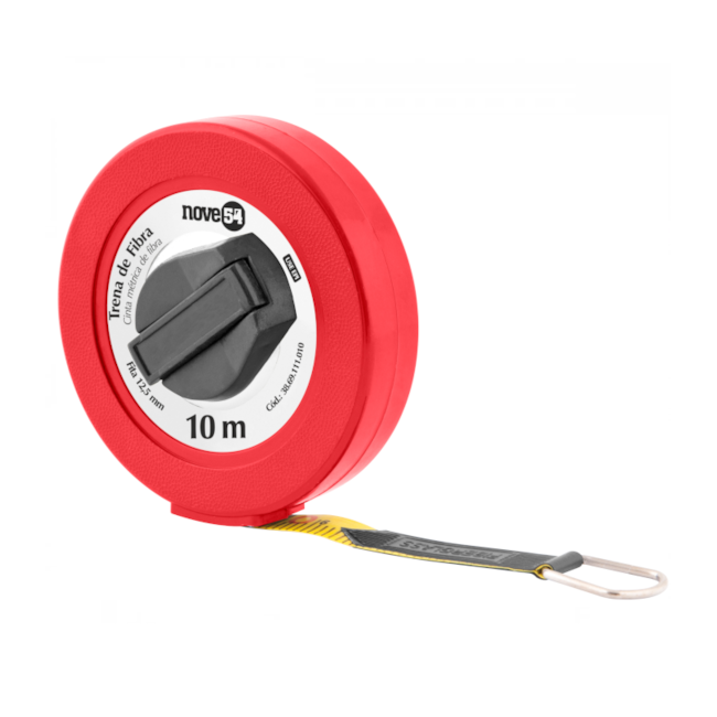 Trena Fibra 10 Metros Caixa Fechada em ABS 3869111010 NOVE54-d577e3b2-bccf-45fa-881f-a7a33f19c253