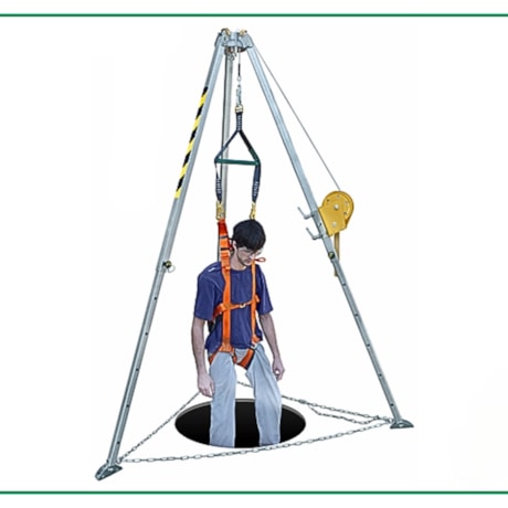 Tripé de Içamento para Espaço Confinado HC 240 CARBOGRAFITE-8c16d4ee-1bf9-4215-af4f-b68bab5ad6a3