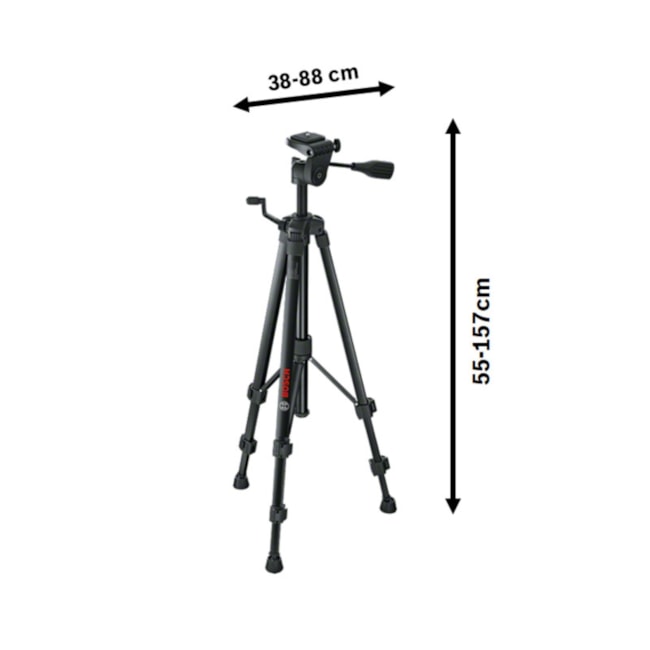 Tripé para Nível a Laser 50 a 150cm 1/4'' BT 150 0601096B00 BOSCH -ff29e3b6-2ca6-42fd-bf3d-57bfcee3c1bf