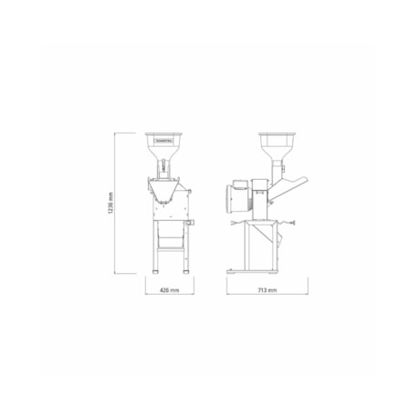 Triturador Elétrico TRE40MA com Motor 2 HP Saída Lateral Bivolt 79858316 TRAMONTINA-093335ef-0917-400e-96c6-e2c32e5a3cb3