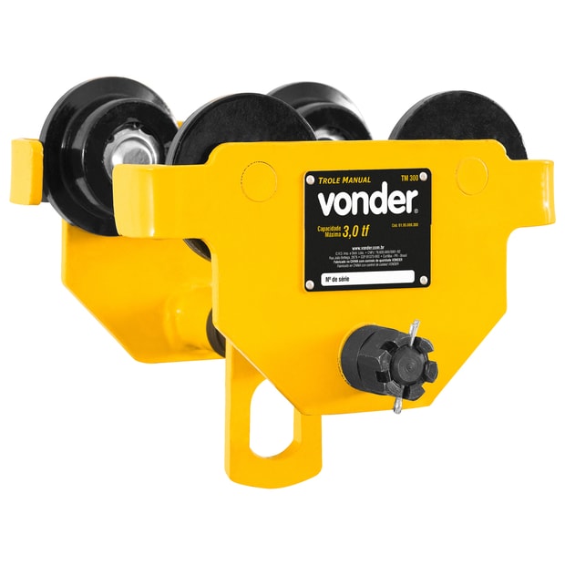 Trole Manual 3,0 Toneladas (3,0 tf) TM 300 6195000300 VONDER-726b61d5-b0f5-4b36-a535-257e406af61a