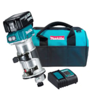 Tupia Laminadora 5/16" 18V com 1 Bateria 3.0Ah Carregador Bivolt e Bolsa DRT50SFX8 MAKITA