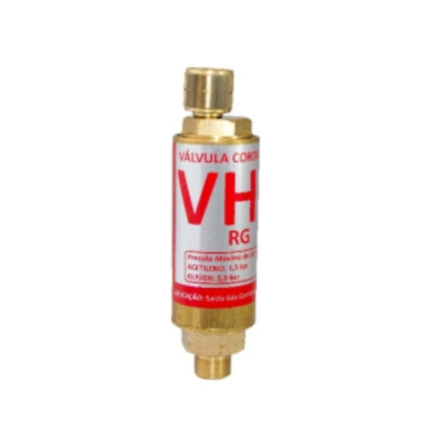 Válvula Corta Chama para Regulador AC/GLP/GN VHC-RG 9/16 CONDOR-0d33f47d-fc42-45c8-b75f-2736f218de42