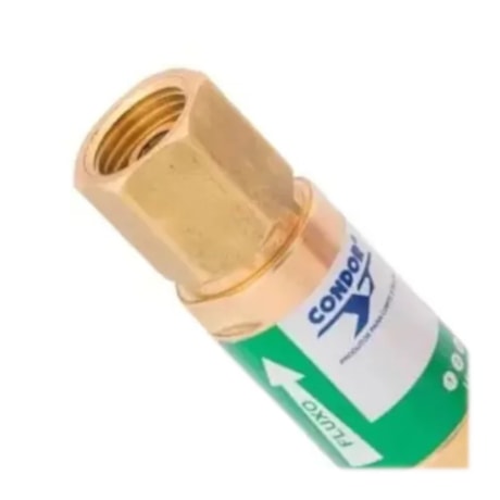 Válvula Corta Chama para Regulador Oxigênio VCF-RO CONDOR-1459432f-c027-4eb4-ba76-55f83be08424