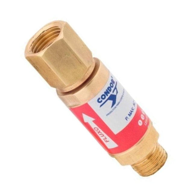 Válvula Corta Fogo Convencional Acetileno/GLP para Maçarico VCFN MG 407787 CONDOR-c70d0b72-50b6-4736-a666-348d0e9cc5a2