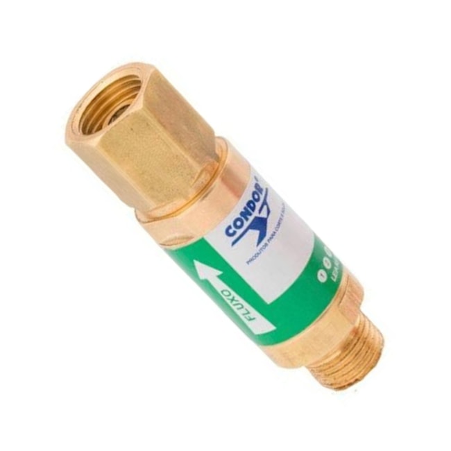 Válvula Corta Fogo Convencional Oxigênio para Regulador VCFN RO 407790 CONDOR-1994a633-1040-48cc-ae98-424e564a7e0e