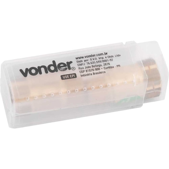 Válvula de Retenção para Oxigênio e Acetileno VRT 632 7497200000 VONDER-46a08a37-cf8d-4a17-bb3c-ef0aa4a26cd3