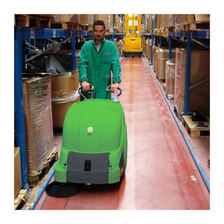 Varredeira Automática de Piso 712ET á Bateria com Aspiração 3150M²/H 65 Litros 900mm IPC-38c917f8-e410-4732-b411-0fbb411881ea