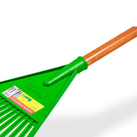 Vassoura Ancinho 14 Dentes Verde com Cabo para Gramas Folhas VS-3414 2930094 TRAPP-10d36a30-d104-4fbe-b5e5-f1c1237b6eb0