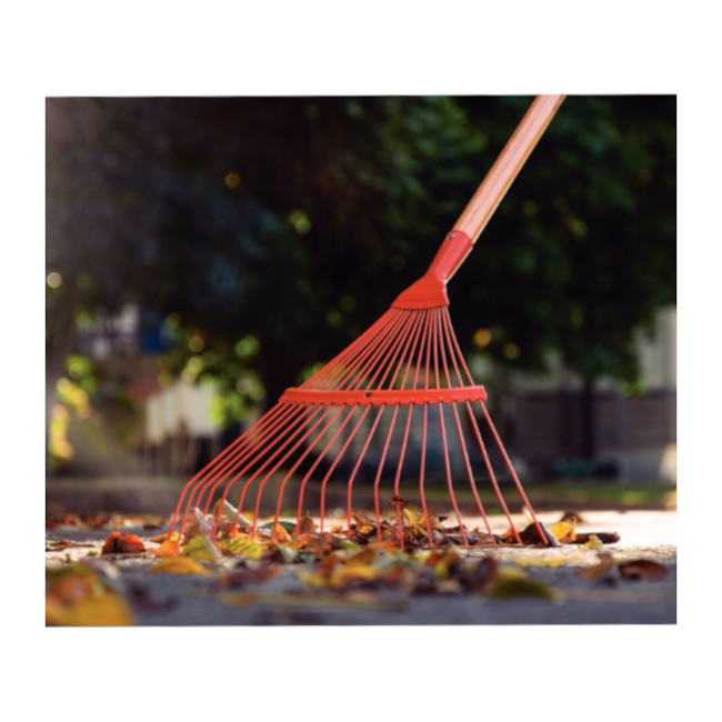 Vassoura Metálica para Jardim 18 Dentes com Cabo de Madeira 120cm 77827681 TRAMONTINA -66da0f89-5c14-417f-8d9f-d2dd05d0aa16