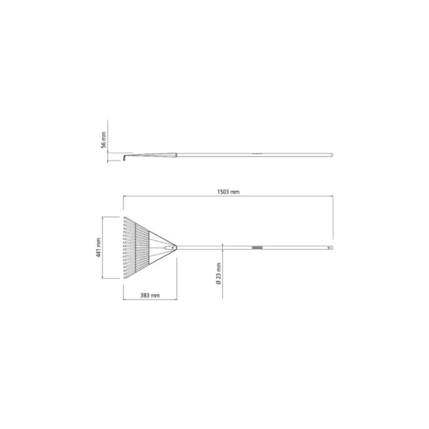 Vassoura Plástica Laranja com 18 Dentes Cabo de Madeira 120cm 77850681 TRAMONTINA-1696f4c1-23b2-4598-bfab-bea964ae4873