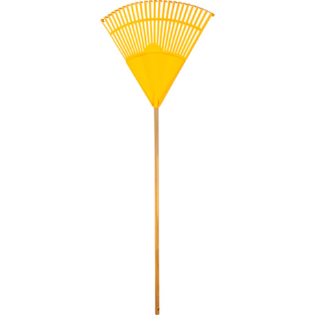 Vassoura Plástica para Grama 26 Dentes Amarela com Cabo 3129126000 VONDER-a09b53df-5e56-4cf3-9bcd-31d94288ca5a