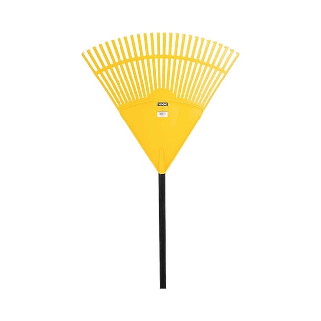 Vassoura Plástica para Grama 26 Dentes Amarela com Cabo 3129126000 VONDER-b5a76794-bfa5-4c89-ae63-0ff0def21fef