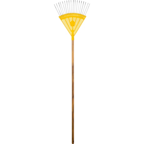 Vassoura Plástica para Grama com 18 Palhetas Metálicas com Cabo 3129180000 VONDER-c66d9905-081a-4685-98fd-962e3236e83f