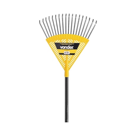 Vassoura Plástica para Grama com 18 Palhetas Metálicas com Cabo 3129180000 VONDER-1de44efb-fc83-48e2-aa5e-da816896ef48