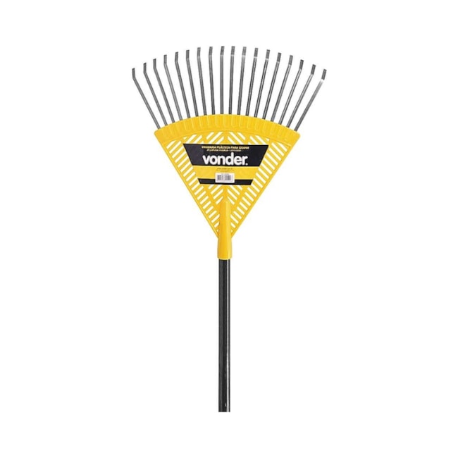 Vassoura Plástica para Grama com 18 Palhetas Metálicas com Cabo 3129180000 VONDER-6fd7bdba-bb28-4373-b0ac-7edc1ee219cc