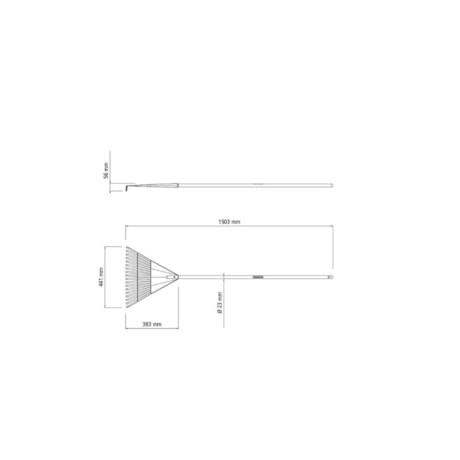 Vassoura Plástica Preta com 18 Dentes Cabo de Madeira 120cm 77850784 TRAMONTINA-77f9277d-8d1b-4d69-a215-9daa48a920bd