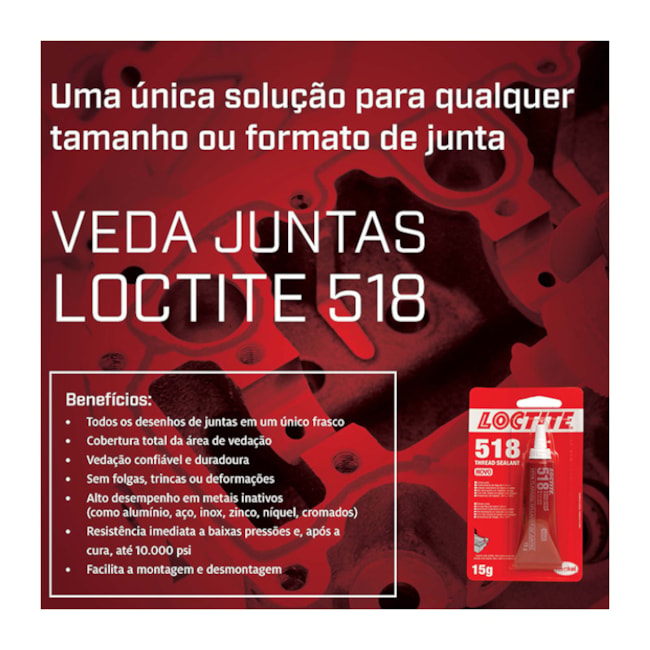 Vedante Flange Baixo Torque 250g 518 LOCTITE-8e5825b8-f5fd-404a-92c9-3d8ccda6100c