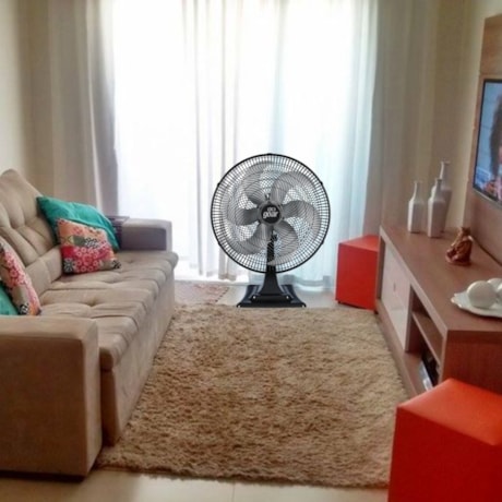 Ventilador de Mesa 50cm Oscilante 126W Preto Turbo Eco 220V VT50MC2 GOAR-57d6e3dc-3b83-4f77-8315-3d9cbe4cd087