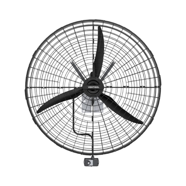 Ventilador de Parede 1 Metro 3 Pás 1/2CV Preto 15599 VENTISOL-d0b673fa-74aa-4607-9313-e4053334720f
