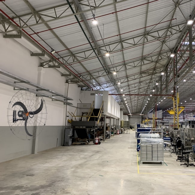 Ventilador de Parede 1 Metro Alta Vazão Fixo 1/2CV Preto 220V V100NFM GOAR-35f62935-201a-4123-9c4d-fca59eb91d54