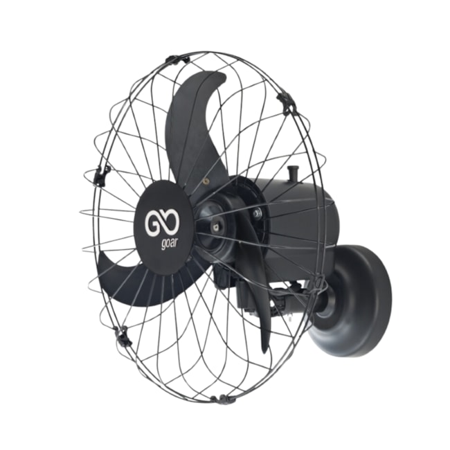 Ventilador de Parede 50cm Oscilante 6 Pás 180W Preto V50PPRR2 GOAR-311ca205-f993-4f5c-9381-da5058c41c49