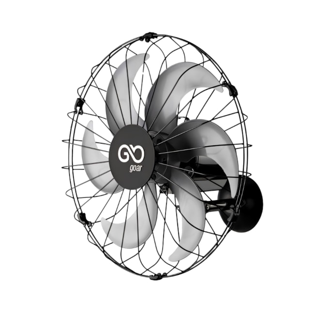 Ventilador de Parede 50cm Oscilante 6 Pás 180W Preto V50PPRR2 GOAR-556764b5-7423-4878-b59c-843eaa78ec18