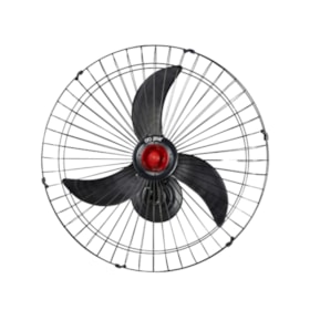 Ventilador de Parede 70cm Oscilante 270W Preto Bivolt V70PPRRB GOAR