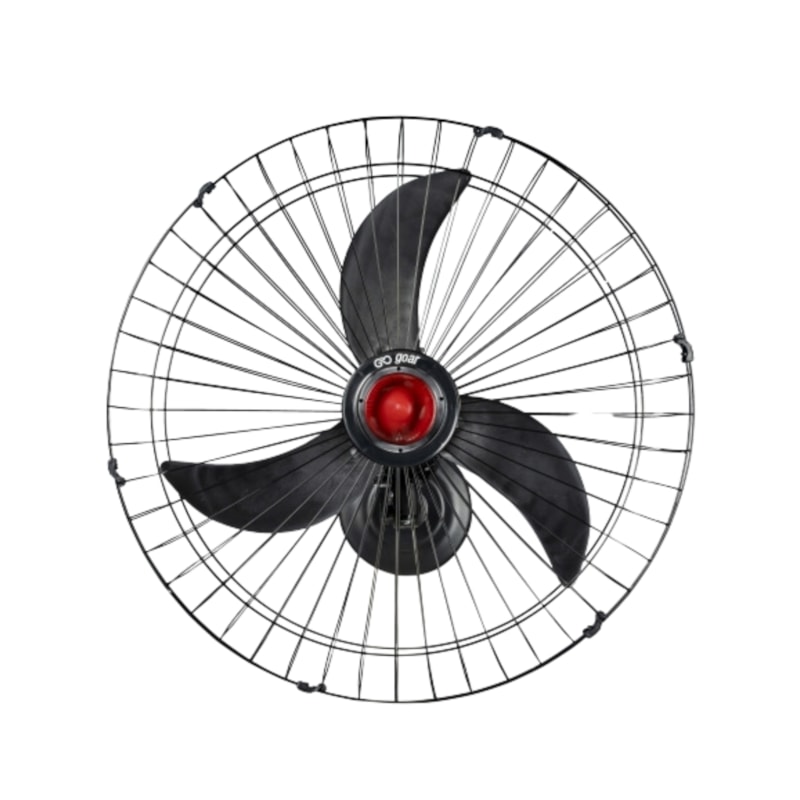 Ventilador de Parede 70cm Oscilante 270W Preto Bivolt V70PPRRB GOAR
