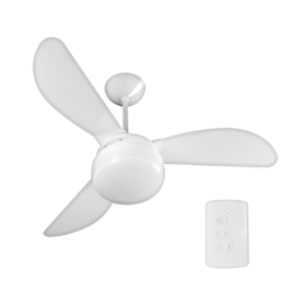 Ventilador de Teto 3 Pás 130W Branco FENIX VENTISOL 