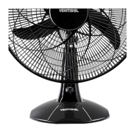 Ventilador Ocilante de Mesa 50cm 3Pás 130W Preto NOTOS-513 VENTISOL-3a4c0dfb-f50b-479c-8e56-266ae3dd23f2