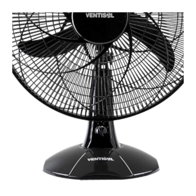 Ventilador Ocilante de Mesa 50cm 3Pás 130W Preto NOTOS-513 VENTISOL-55ffa92a-260f-40fe-a8ab-cd1862bf4cb3