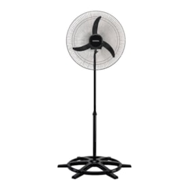 Ventilador Oscilante de Coluna 3 Pás 60cm 200W Bivolt Preto 536 Ventisol