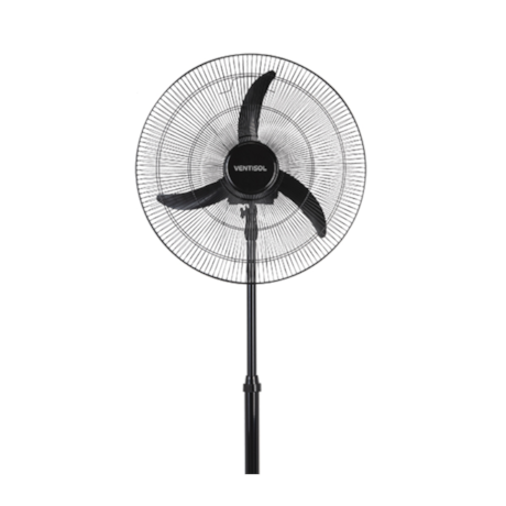 Ventilador Oscilante de Coluna 3 Pás 60cm Bivolt Preto 536 Ventisol-78d14736-d985-4447-9d60-9a1e85b31176