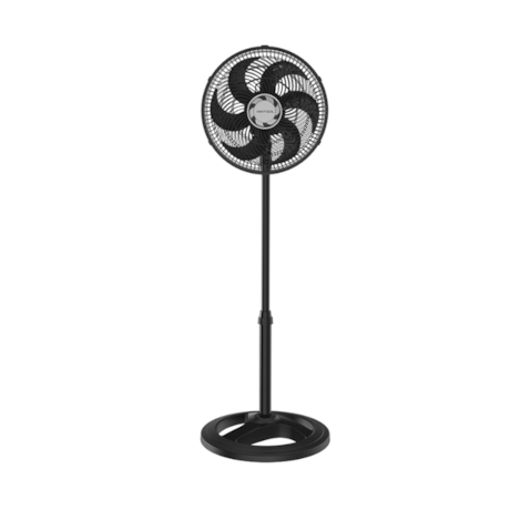 Ventilador Oscilante de Coluna 30cm 6 Pás 52W Preto TURBO 6 VENTISOL-ead133b8-f672-450d-850c-eaab4ced77cc