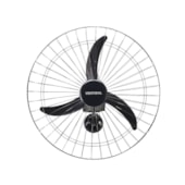 Ventilador Oscilante de Parede 60CM 200W Bivolt Preto 543 Ventilador Oscilante de Parede 60CM 200W Bivolt Preto 543