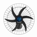 Ventilador Oscilante de Parede 60cm Preto Bivolt FALCON VENTISOL