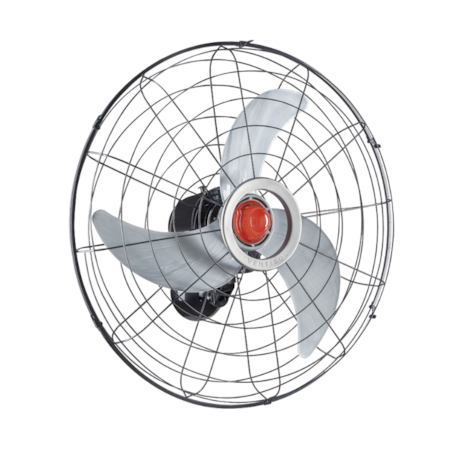 Ventilador Oscilante para Parede 70cm 3Pás Bivolt Preto POWER 70 VENTISOL