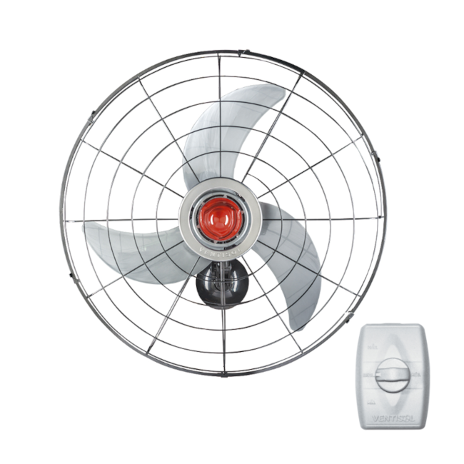 Ventilador Oscilante para Parede 70cm 3Pás Bivolt Preto POWER 70 VENTISOL-2f1e2661-c99e-4b32-934d-02bba163f48b