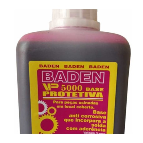 Verniz Protetivo Anti-Oxidante 1 Litro Vermelho VP-5000 BADEN-1f5637a9-a80b-4597-9146-695037ad66a4