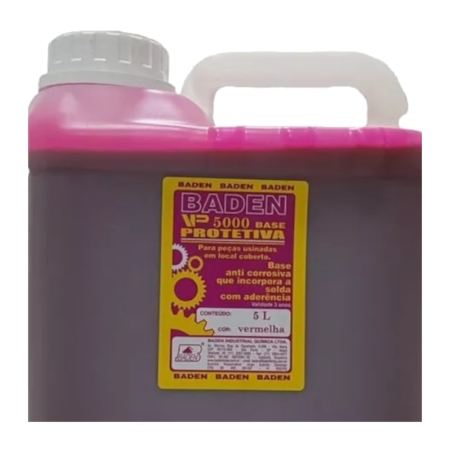 Verniz Protetivo Anti-Oxidante 5 Litros Vermelho VP-5000 BADEN-68a3a5e4-aaae-44c9-8996-96d27b4173af